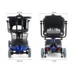 Ηλεκτροκίνητο Αμαξίδιο Scooter Blue 4τροχο
